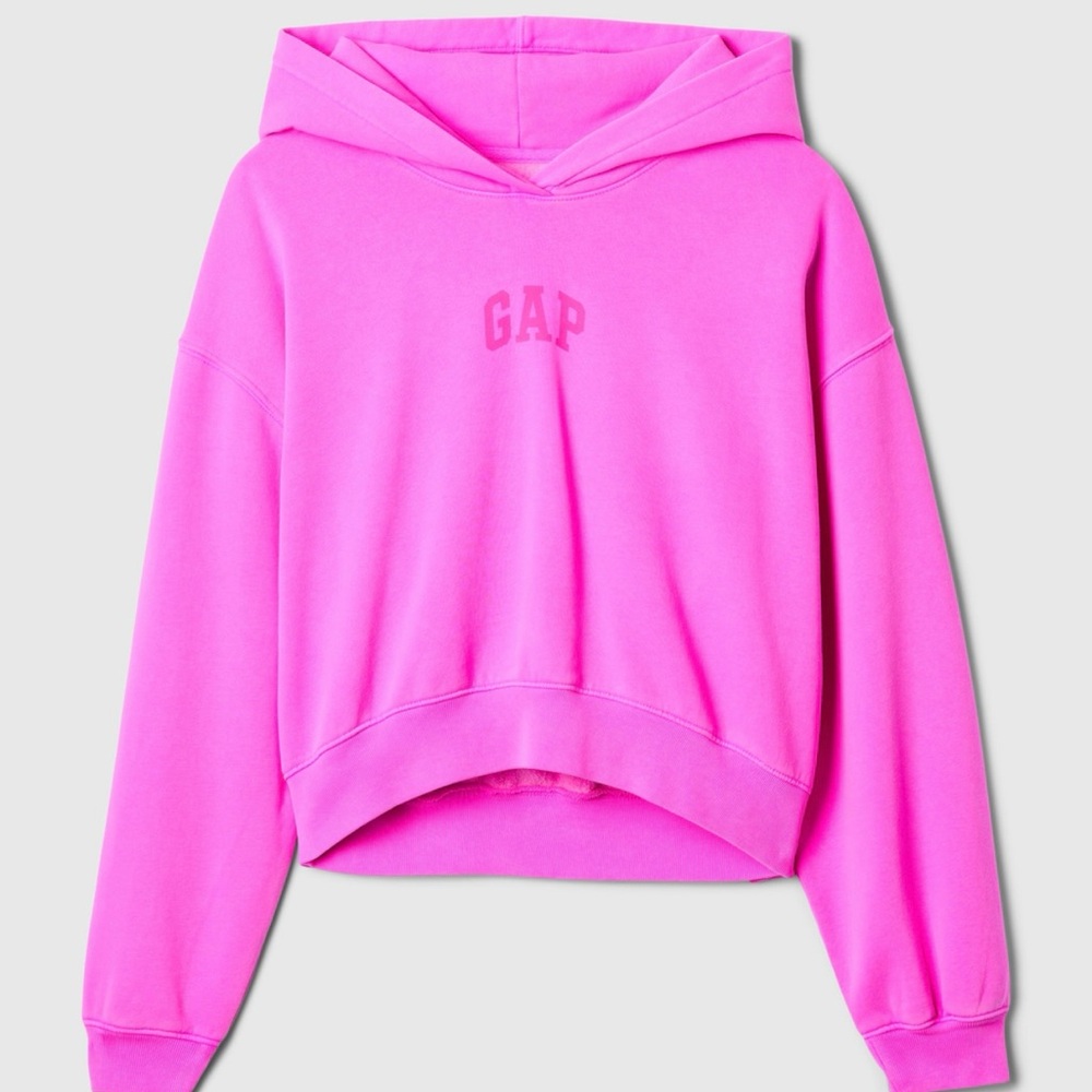 GAP Neon Pink Pullover Hoodie